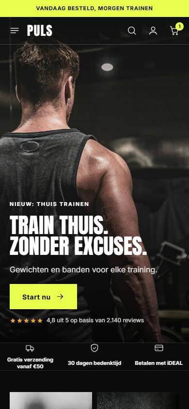 Thema Puls op mobiel